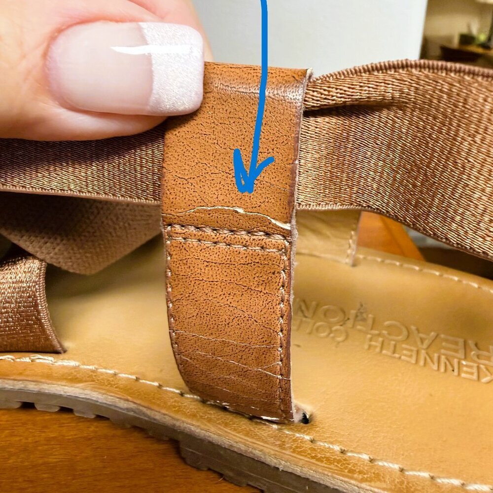 Kenneth Cole REACTION Ballet Sandals 10 - Picture 5 of 6